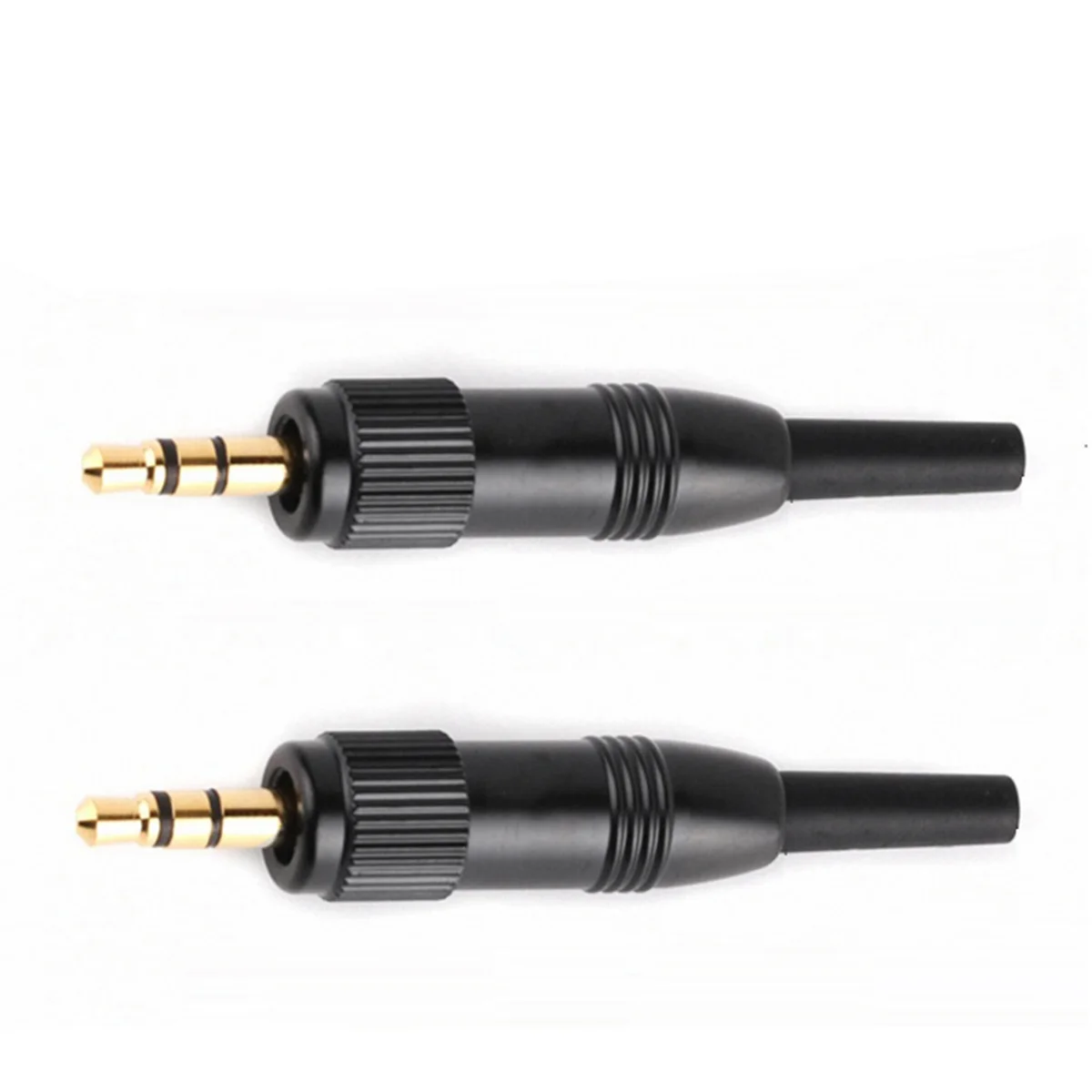 3.5 mm 1/8Inch Stereo Screw Audio Lock Connector for Sennheiser Microphone Spare Plug Adapter Plug Connector