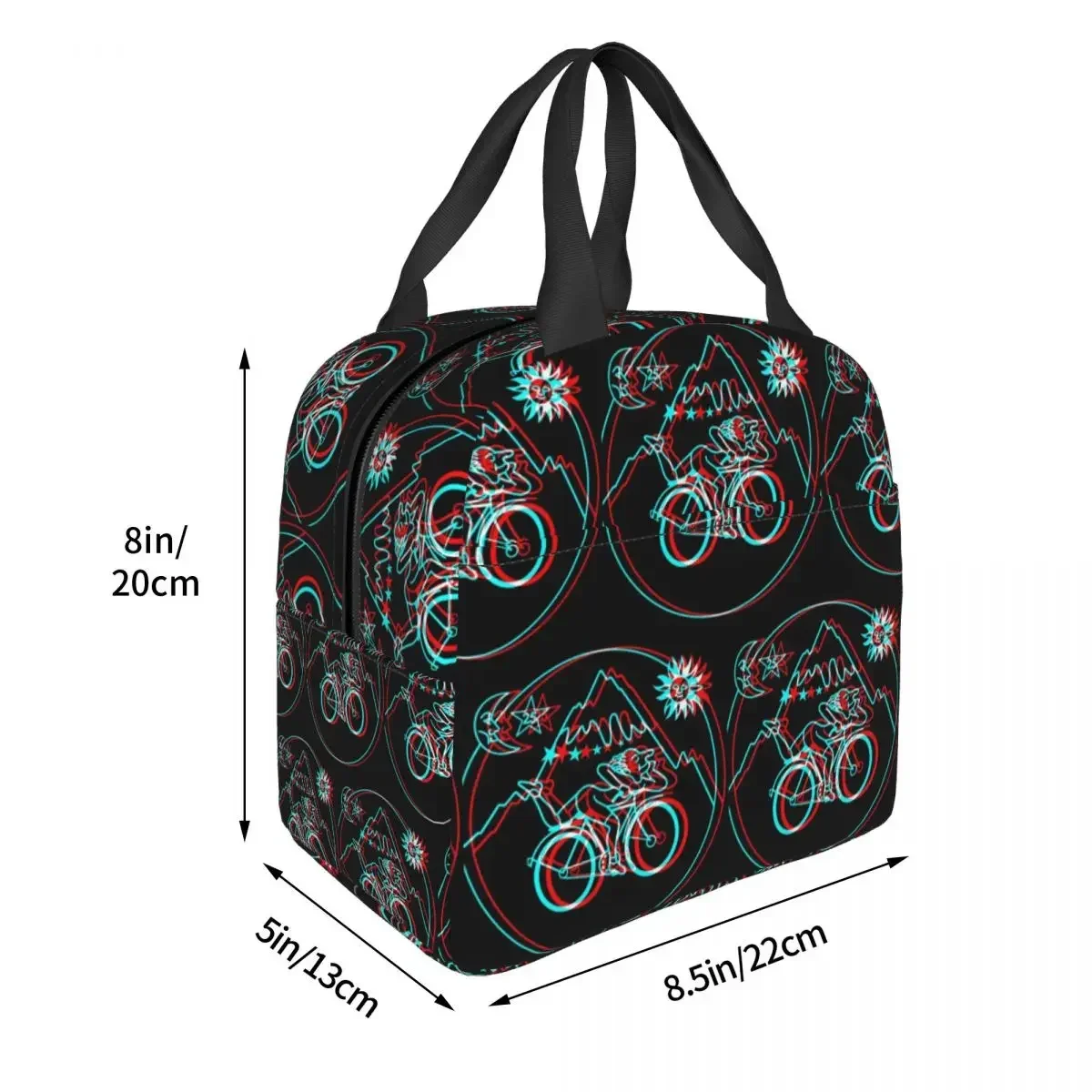 Discovery Of LSD Albert Hofmann Insulated Lunch Bag for Women Children Portable Food Boxes Thermal Lunch Box Tote