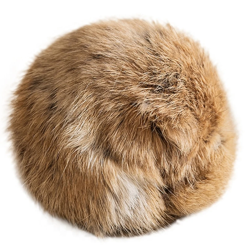  Auto Entertaining Cotton Cats Rolling Ball Toy for Various Age Gentle On Teeth
