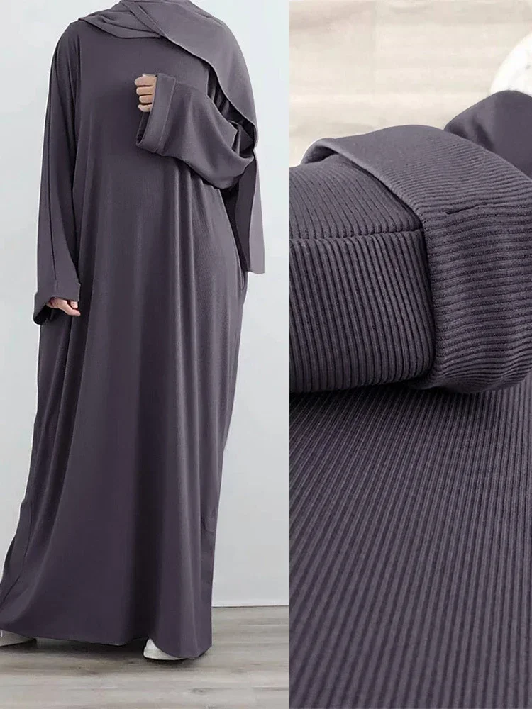 Abaya muçulmana para mulheres, abaya solta, vestidos longos modestos, kaftan marroquino, kaftan marroquino, robe de Turquia, outono