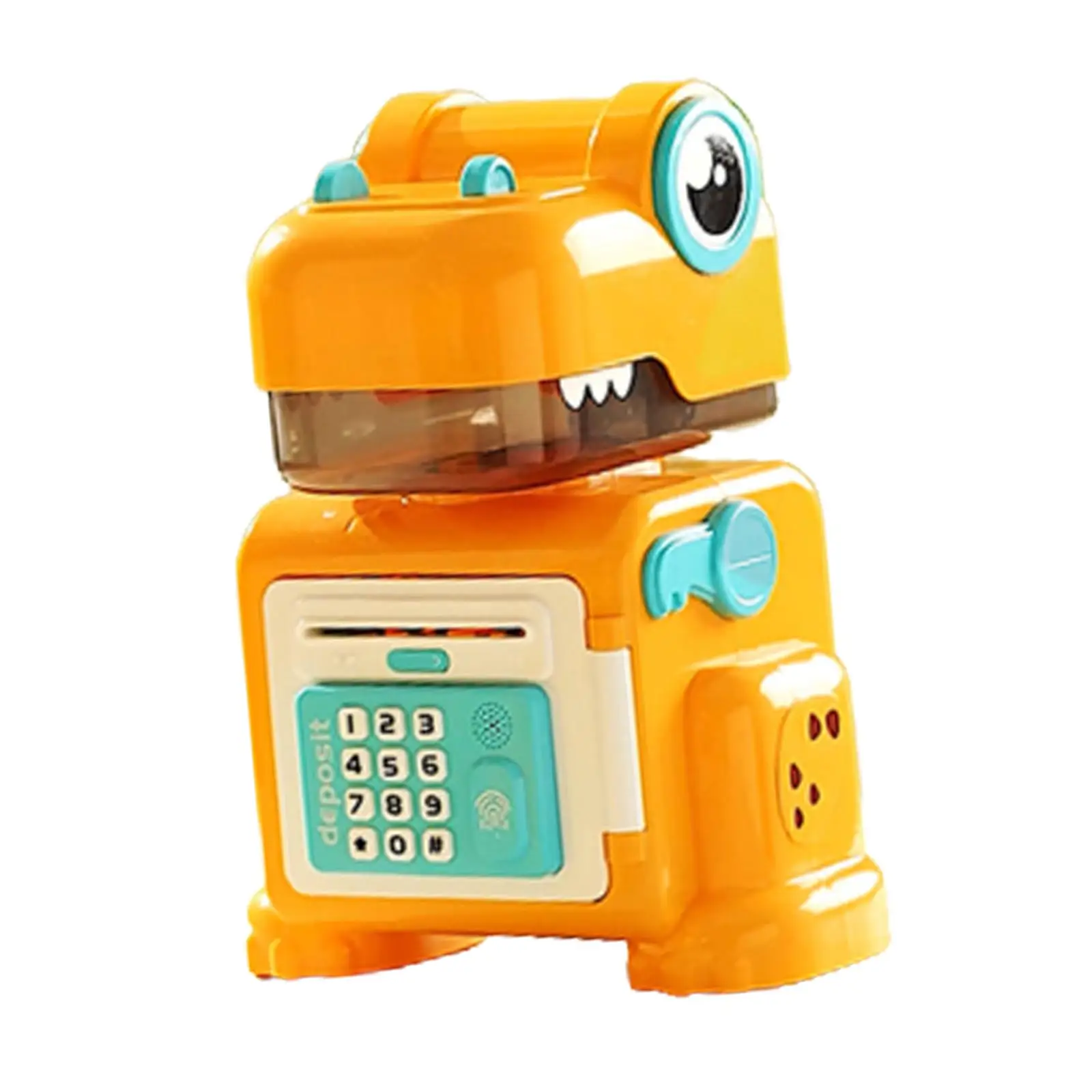 Tirelire dinosaure, jouets bancaires d'argent, tirelire électronique pour économiser de l'argent