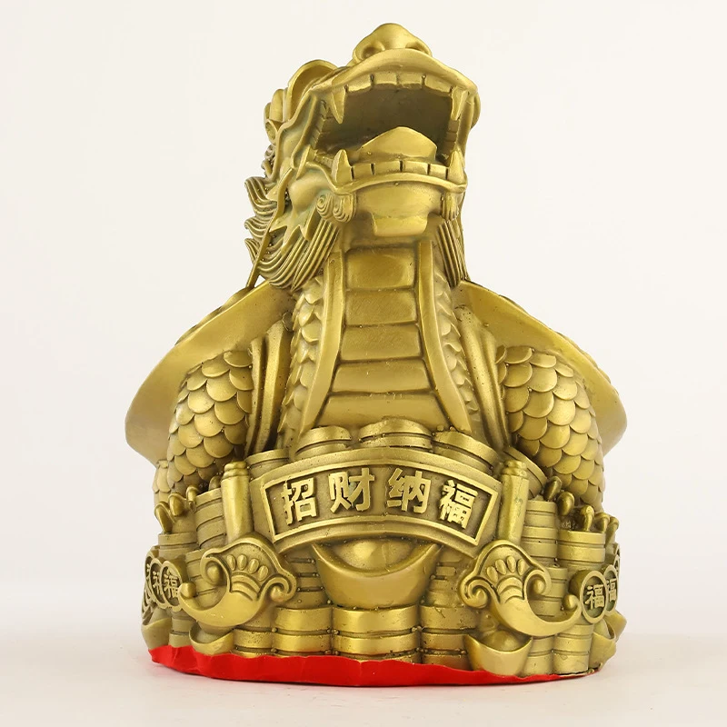 Brass dragon turtle, bagua turtle, mother and child turtle, money turtle, dragon head turtle, bronze ornaments