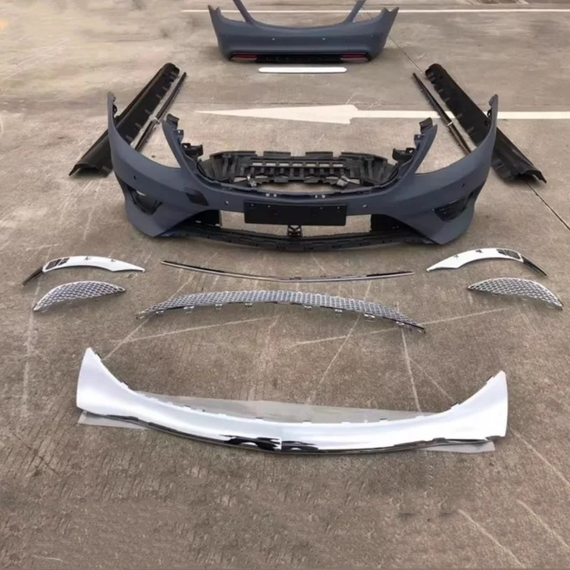 

Car Body Kit for Mercedes-Benz S-class W222 S350 modified front rear bumper side skirt unpainted auto accessories