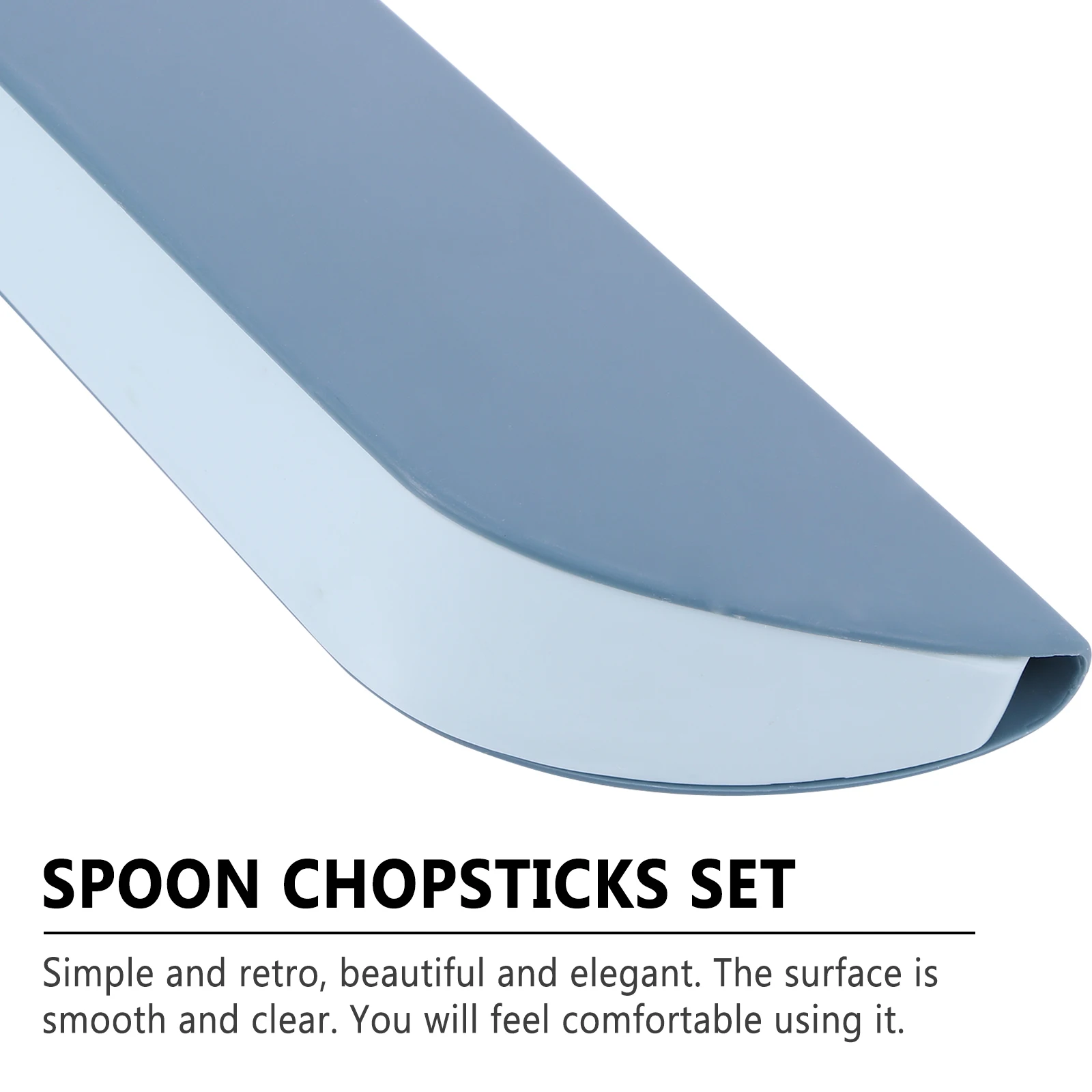 

Stainless Steel Cutlery Set 1 Spoon 1 Chopsticks Portable Storage Box Reusable Travel Utensils Dining Tableware Set