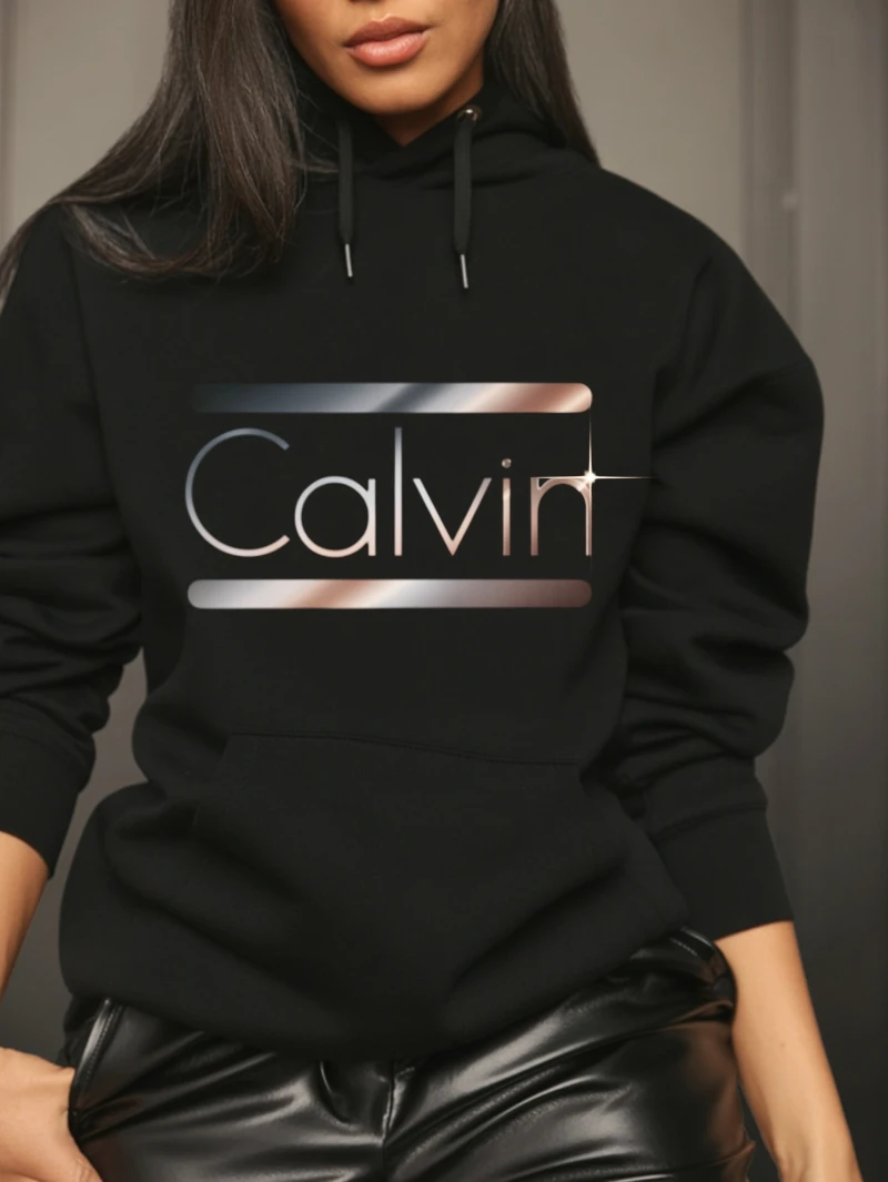 

2025 Autumn and Winter Women' Hoodie Soft Everyday Pullover Logo High-end Luxury Is for Both Men and Women Top Y2k