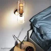 북유럽 다리미 그물 유리 벽 램프, 모던 LED 벽 조명, 호텔 카페 상점 복도 머리맡, 크리에이티브 더블 헤드 조명, 홈 장식 2