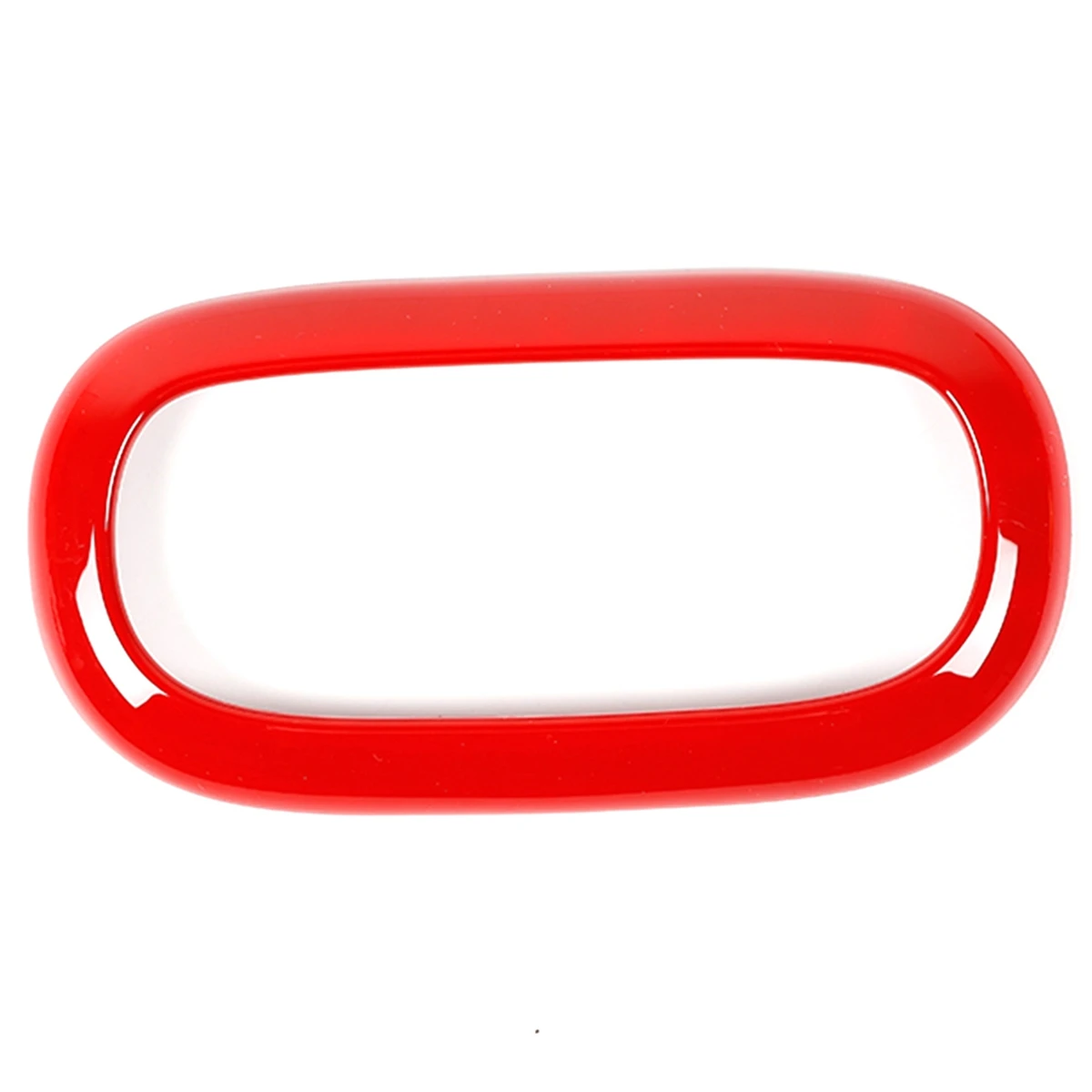 Car Rear Reading Light Lamp Cover Frame Trim for Dodge Nitro Jeep Liberty 2007-2012 Accessories (Red)