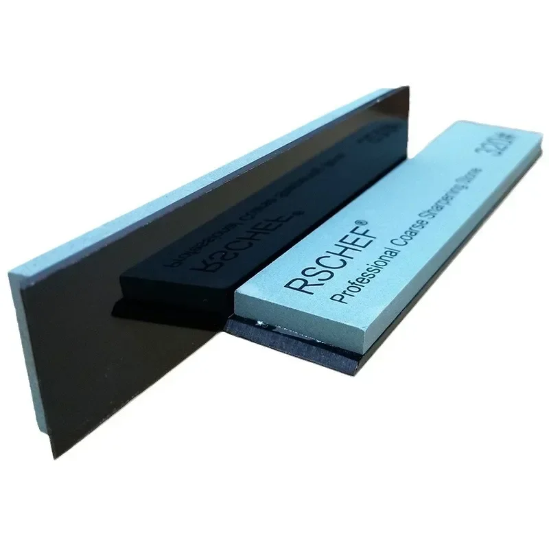 RSCHEF-Upgraded Oilstone Sharpening Stone with Silicon, 120-3000 Grits, Large Size, for Precision and Coarse