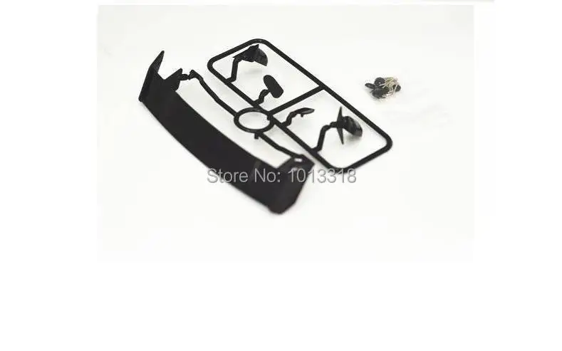 1/10 RC car accessories/parts 1/10 RC drift car wing series /Spoiler plastic/mirror light