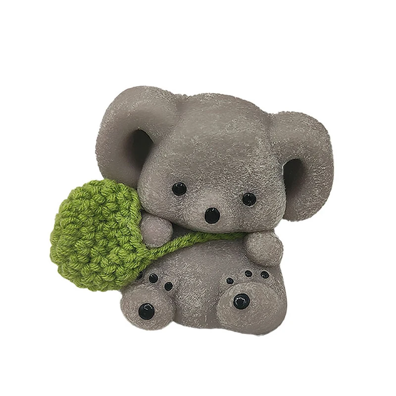 1PC Cartoon Nette Fuzzy Koala Weiche Kneifen Freude Spielzeug Erwachsene Squeeze Stress Release Hand Entspannen Kinder Dekompression Spielzeug Spaß geschenk