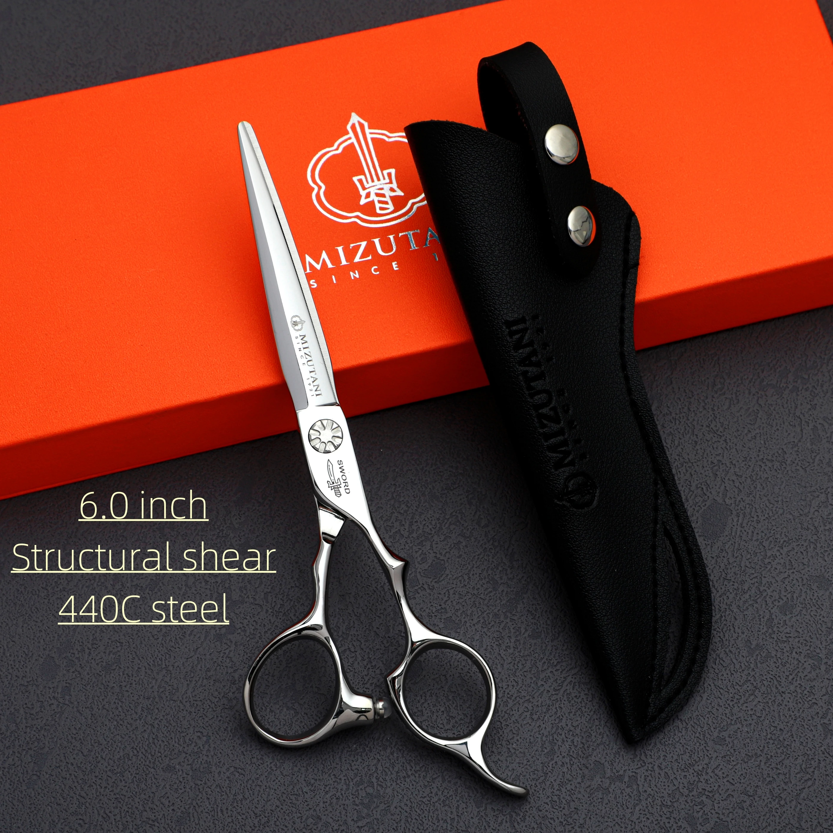 

MIZUTANI hair sissors，Professional cutting tools，thinning shears，6.0-6.5-6.8 inch，440c vg10 steel sissors，barbershop accesso