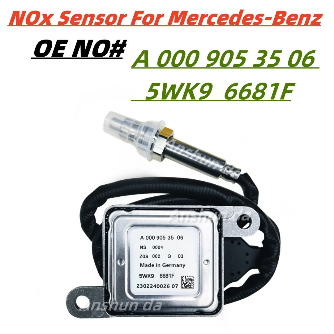 A0009053506 5WK96681F A000 905 35 06 Nitrogen Oxygen Sensoror For Mercedes-Benz C320 CDI W204 2012 W212 C218 коврик в багажное отделение для mercedes benz gl x164 2006 2012 unidec