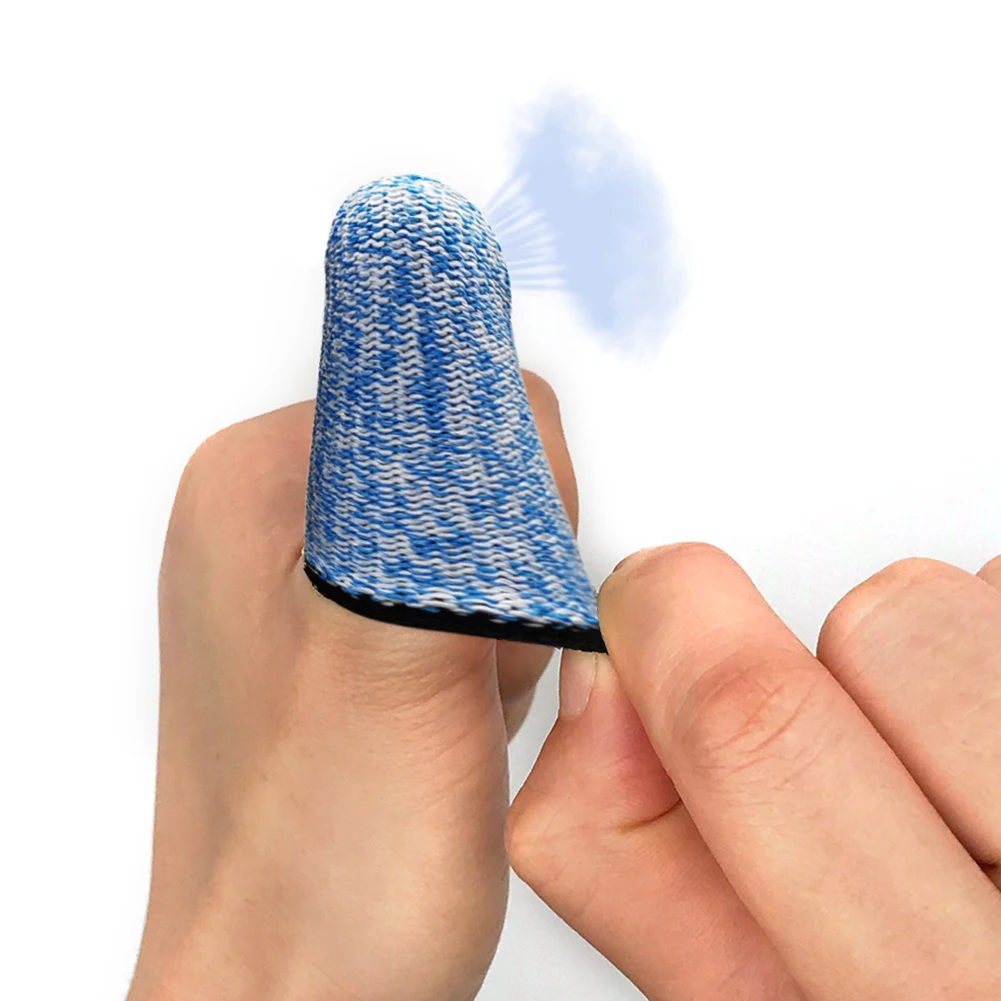 10pcs Breathable Cut Resistant Elastic Finger Cot Kitchen Daily Reusable Lightweight For Work Non Slip Sculpting Wear Resistance