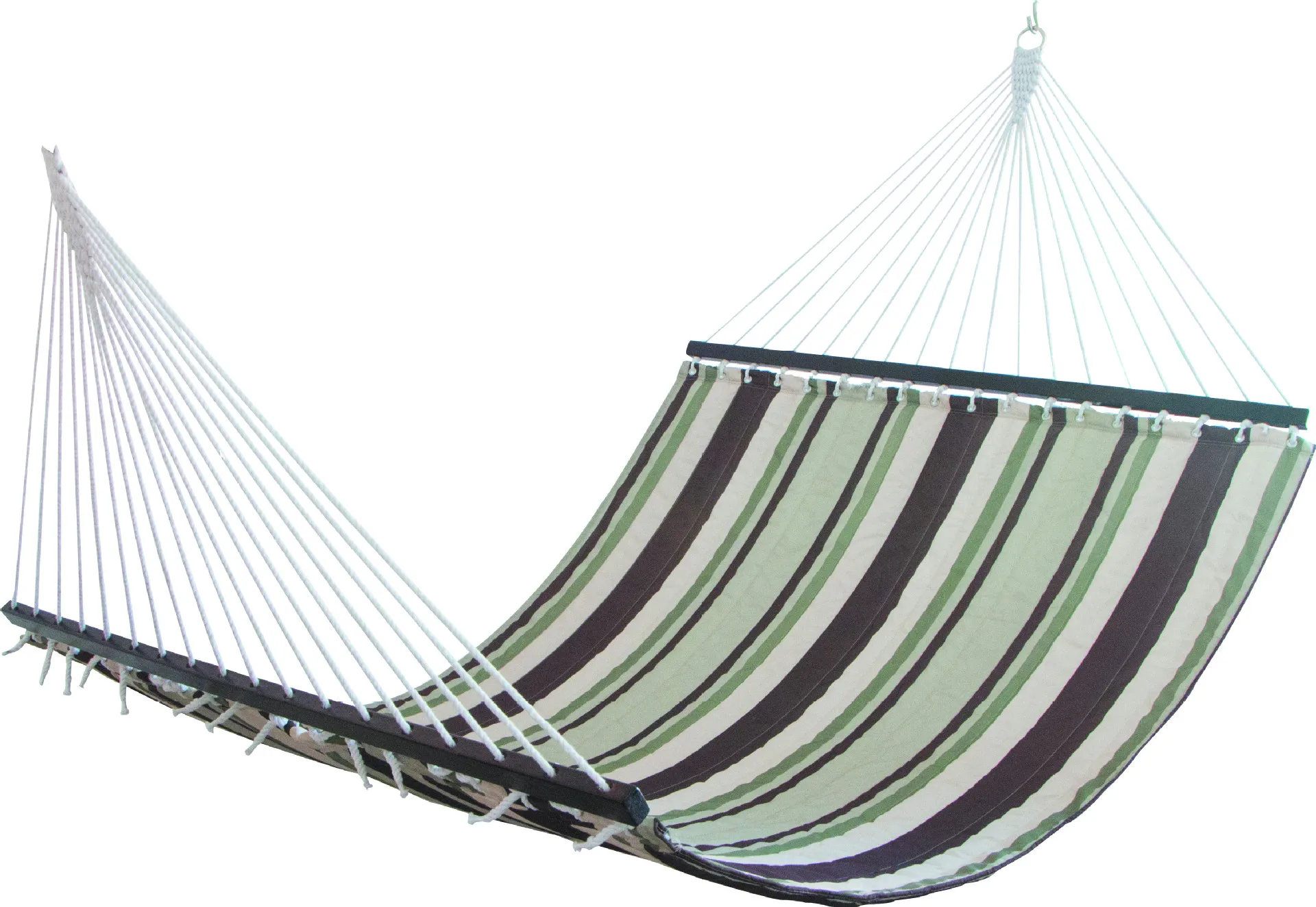 Single and double person pressed cotton hammock thickened and widened canvas indoor hammock for outdoor use