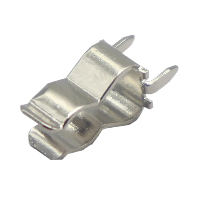 【100-20PCS】Clip Clamp 5X20M Fuse Tube Support Fuse Holder For 5*20mm insurance Fuse Clip