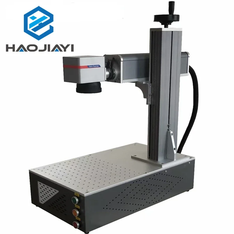 

Raycus 20W 30W 50W fiber laser marking machine For Engraving Gold, Silver, Copper, Stainless can choose different rotary tools