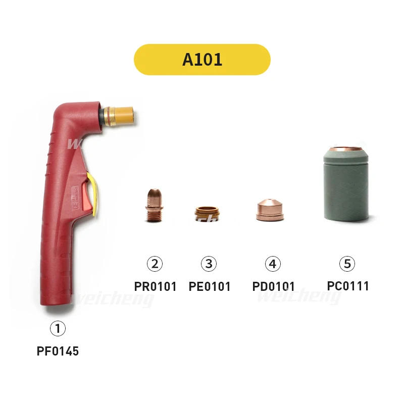 140A A141/P141 شعلة قطع البلازما النحاسية متوافقة مع Trafimet والموصل المركزي