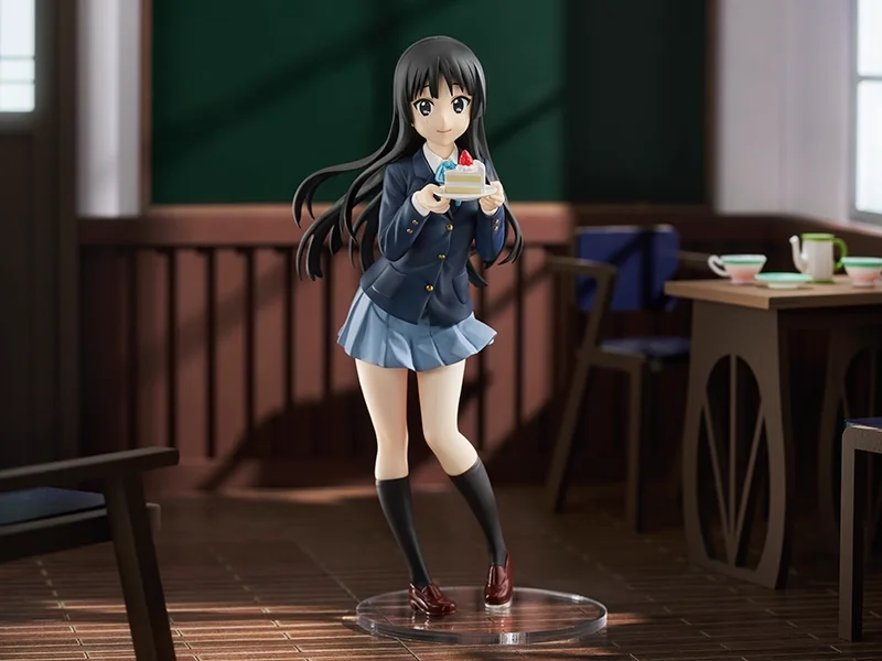 POP UP PARADE K-On original! Mio Akiyama Yui Hirasawa L tamanho Action Figure Brinquedos PVC Modelo Coleção Boneca de Animação Presente