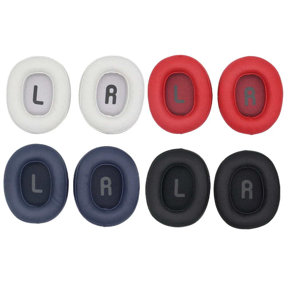 교체용 이어 패드 쿠션, 단백질 가죽 이어패드, JBL T700 T750 용 헤드폰 이어패드, 헤드폰 액세서리, 1 쌍