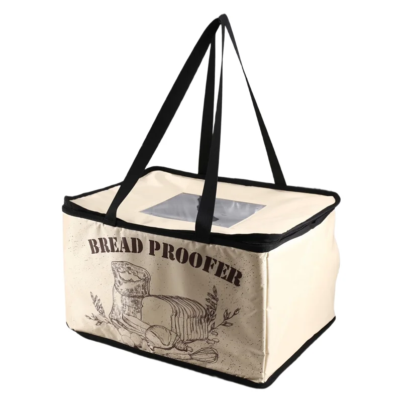 A96K-Bread Proofing กล่องเครื่องทําความร้อนสําหรับการหมักที่อุณหภูมิที่แม่นยํา,พับซิป Dough Proofer Warming กล่อง