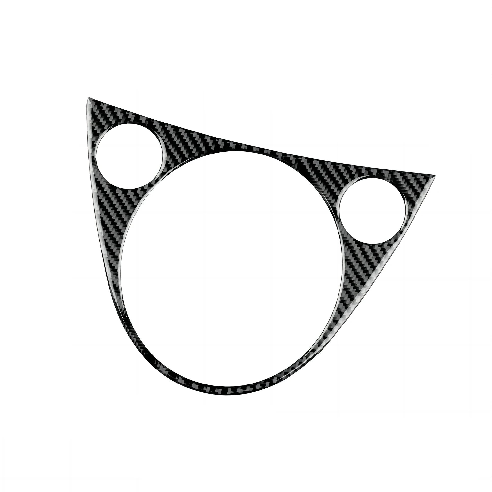 

Real Hard Carbon Fiber Sticker For Fiat 500 2011-2023 & Abarth 595 2016-2023 BMW Interior Enhancement