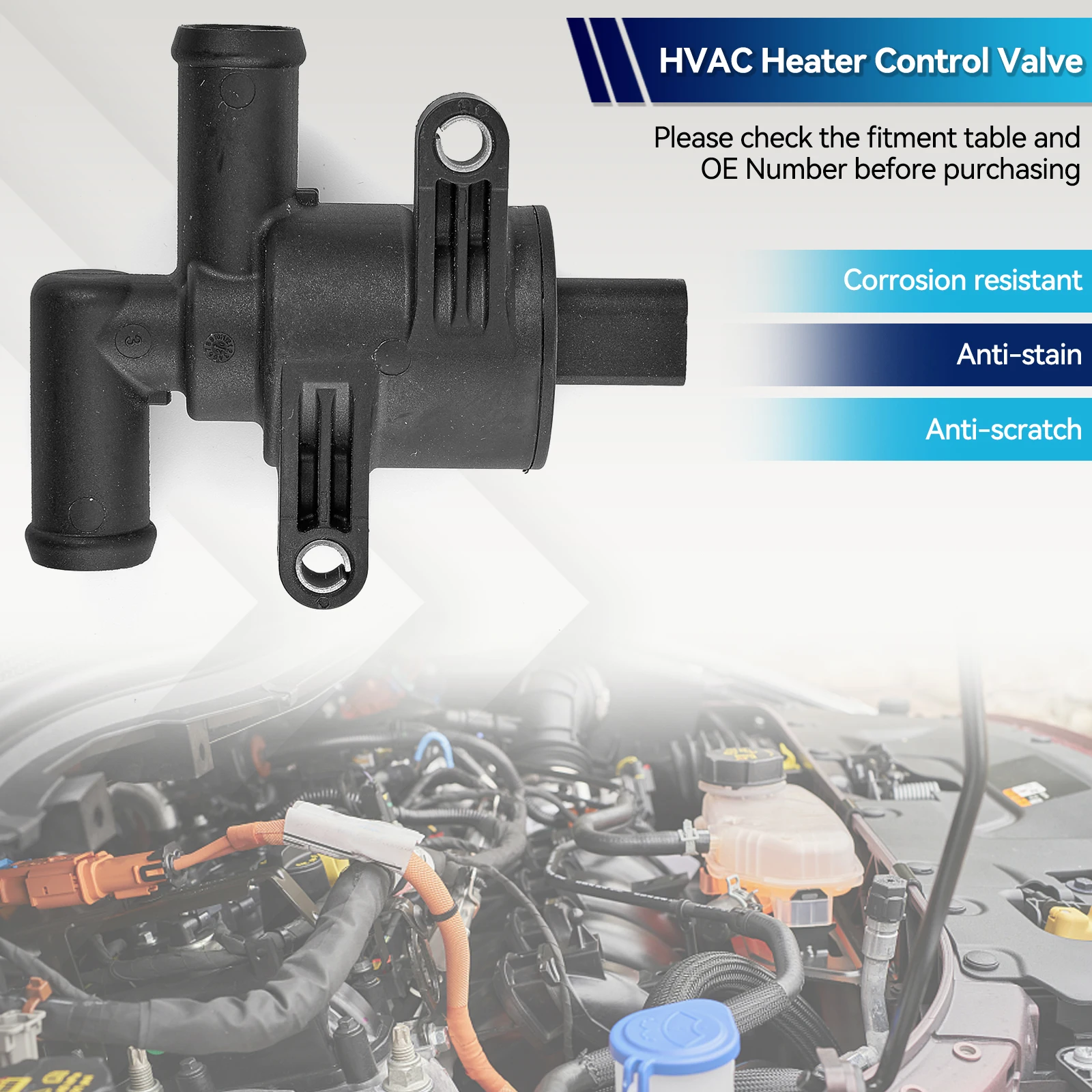 Coolant Control Valve For VW Sharan Beetle Golf VI  Passat B8 Scirocco Audi A1 A3 A4 B8 B9 A5 A6 C7 C8 A7 4H0121671D 4H0121671B