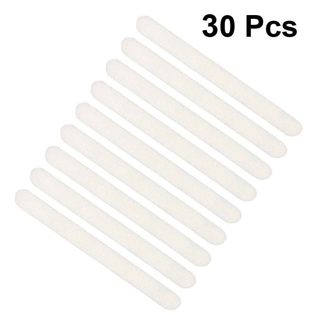 30Pcs Transparent Anti-Slip Stickers Bathroom Safety Strips Non Slip Tape for Shower Bath Kitchen Balcony Corridor Doorway