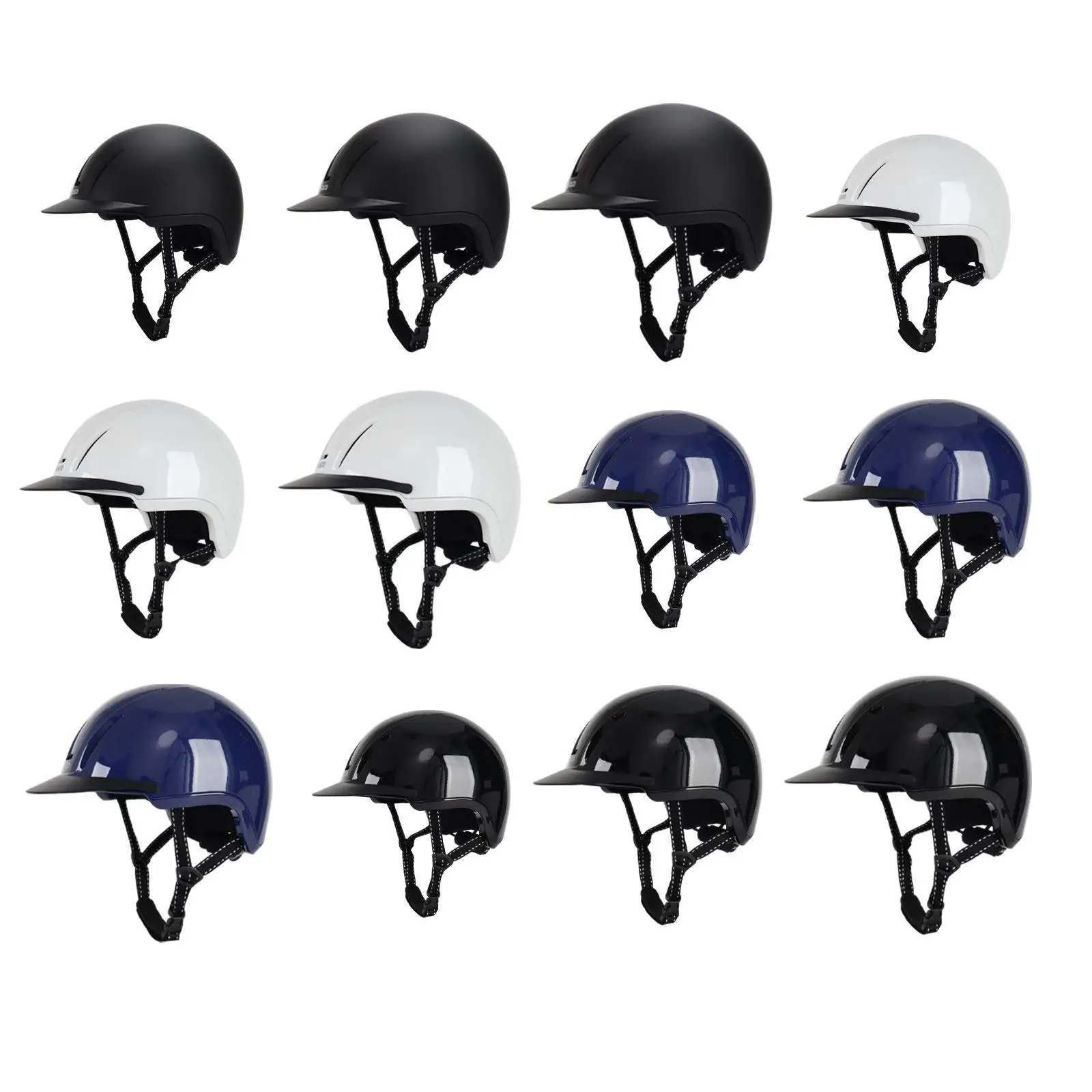 

Lightweight Equestrian Helmet Adjustable Ventilation Horse Riding Hat Safety Outdoor Helmet for Kids Cycling Skateboarding