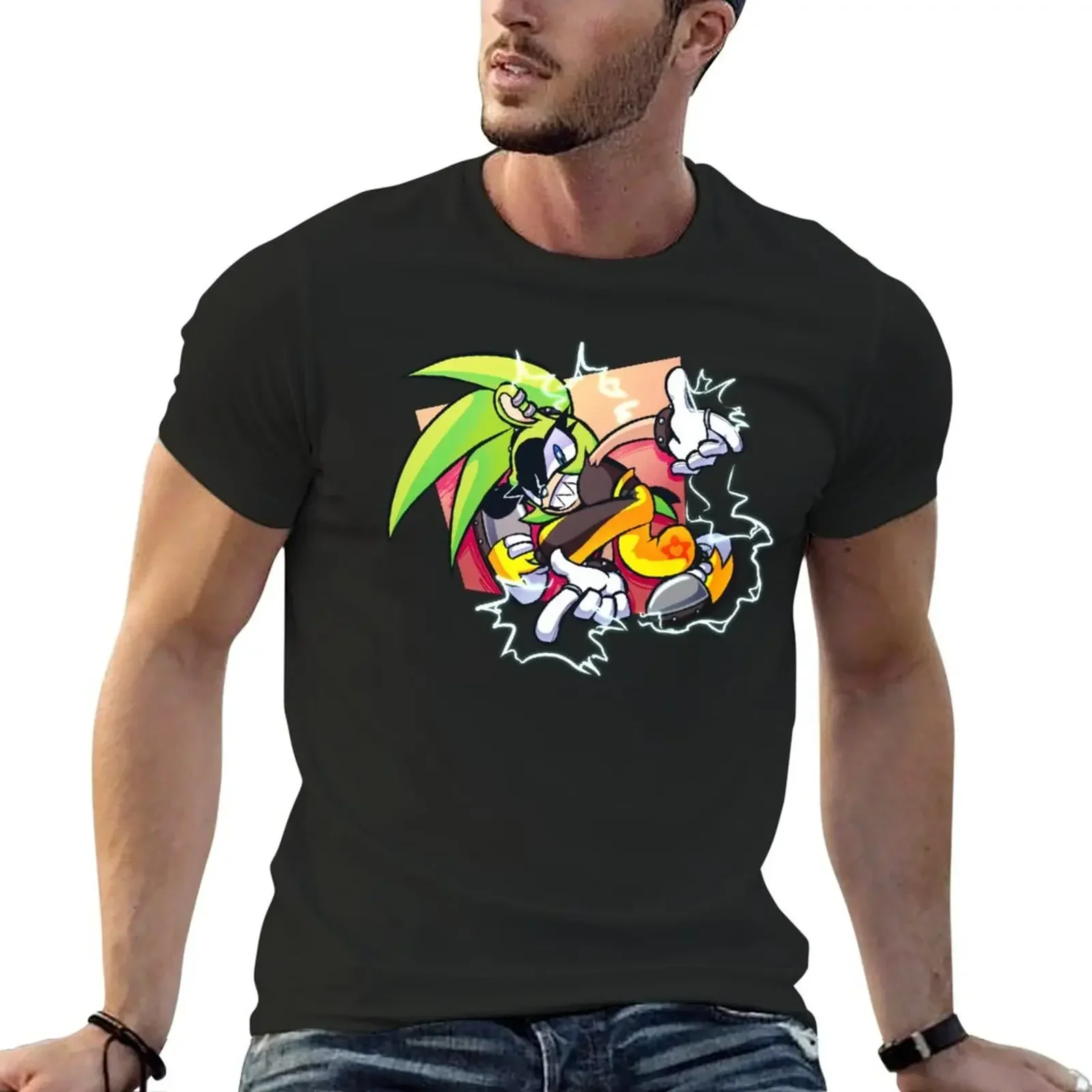 Surge the Tenrec T-Shirt vintage anime shirt shirts graphic tees plain plus sizes mens cotton t shirts