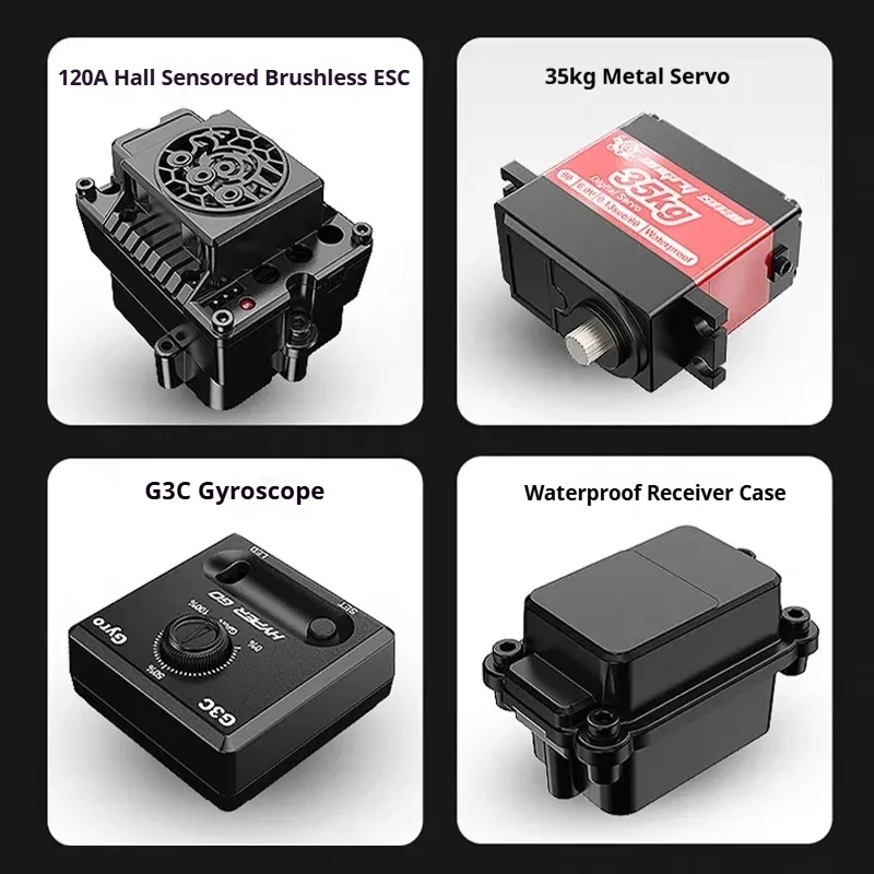 【IN VOORRAAD】 MJX 7304 Hyper Go 1/7 Rc Auto Endurance Race Simulatie Van Hoge Snelheid 4wd Drift Auto Klimmen auto Hot Speelgoed