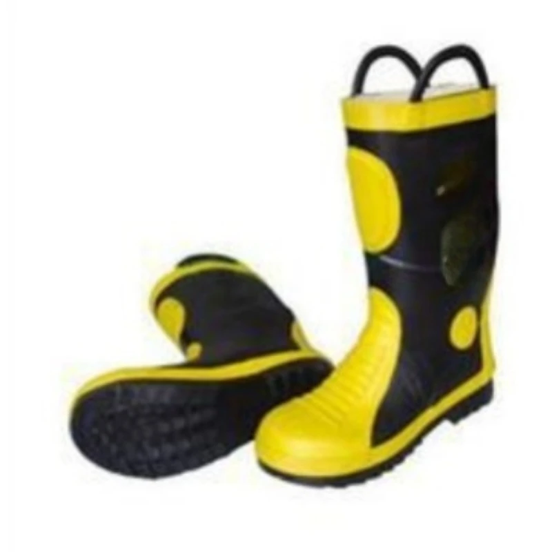 Fire fighting boots Anti-smashing and anti-piercing flame retardant heat insulation rescue fire boots