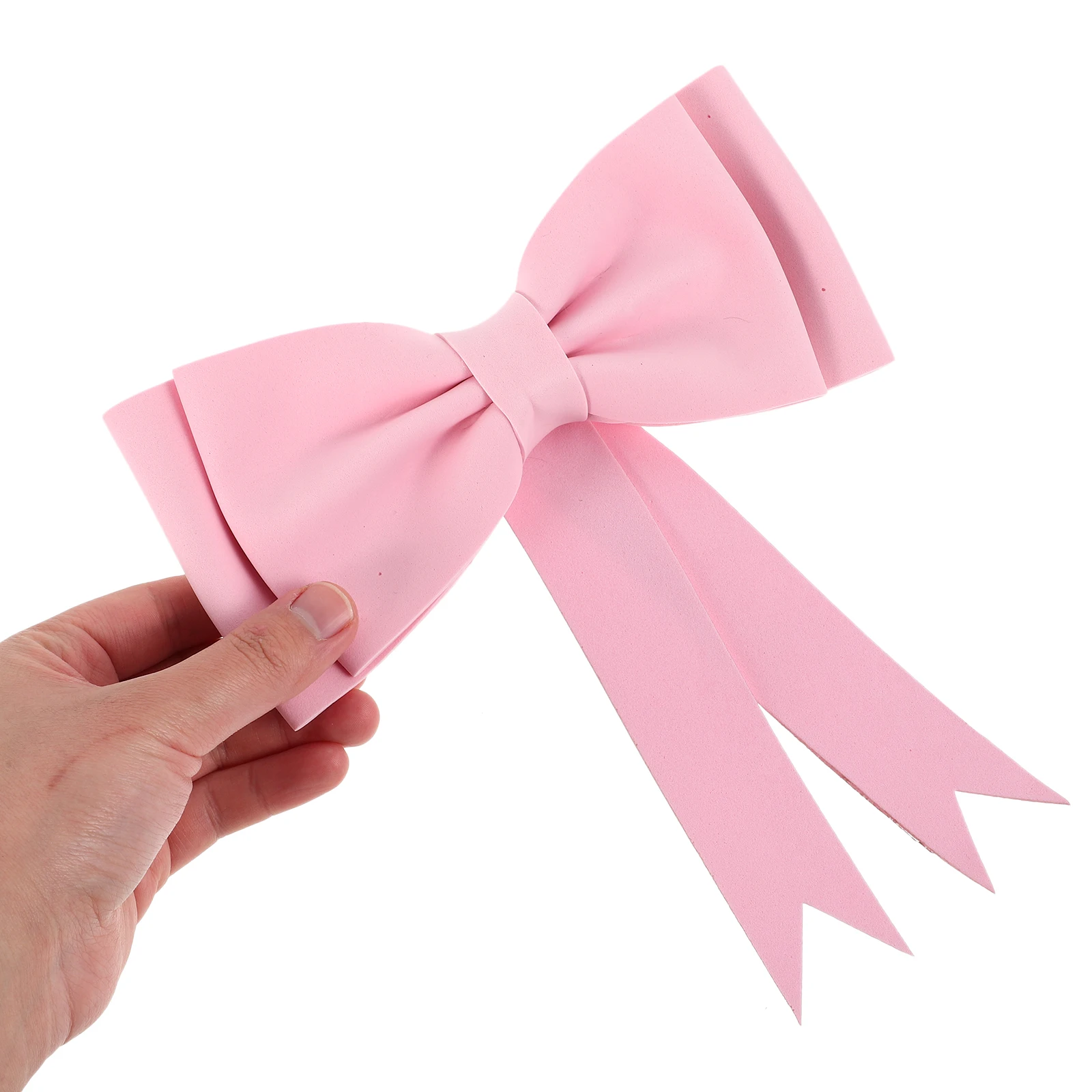 

Car Bow Tail Decor Elegant Sticker Decoration Accessories Bumper Ornament Car Trunk Bowknot Pendant Wedding Ribbon Motorcycle