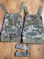 Outdoor Vest- POA 301 AVS Tactical Vest With Front And Rear Panels Made Of Nylon Anti Infrared Fabric