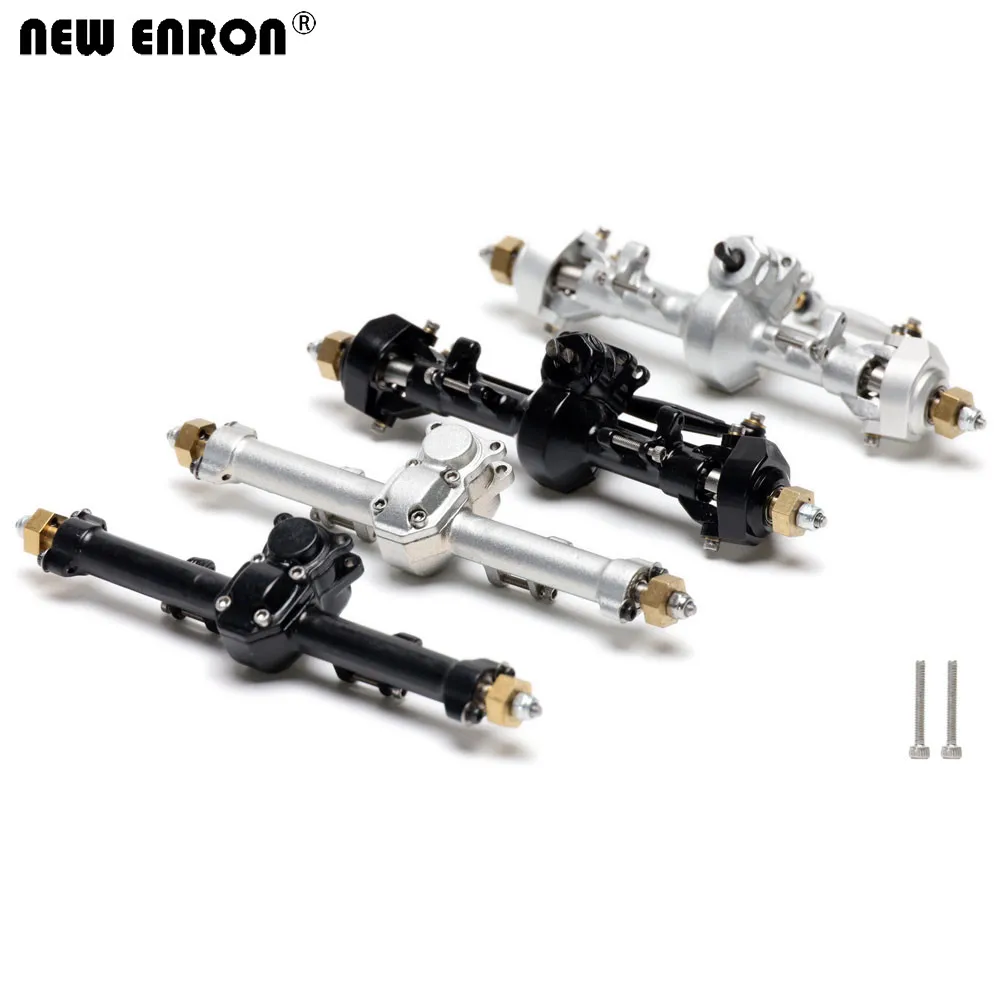 

Alloy Casting Complete Edition Front / Rear Axle set for RC 1/24 Axial SCX24 90081 C10 B-17 1967 Chevrolet 2019 Jeep Wrangler