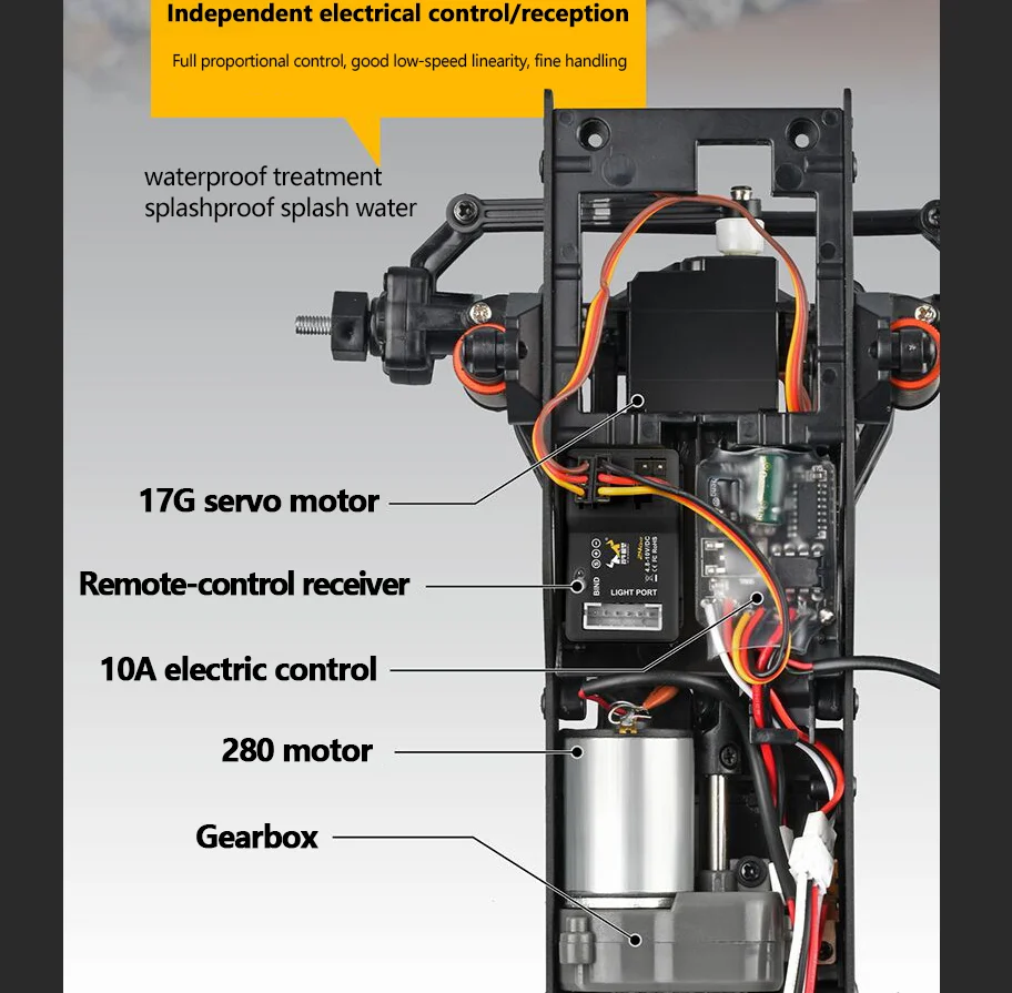 MN168 الباندا طبعة كاملة النطاق RTR نسخة RC سيارة 2.4G 4WD 280 موتور النسبي على الطرق الوعرة التحكم عن بعد سيارة MN لعبة مجسمة سيارة