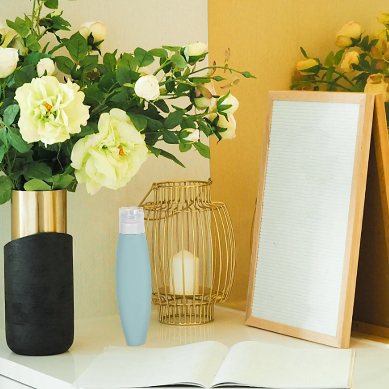 3 個 150 ミリリットル シリコーン トラベルボトル シャンプー ローション トイレタリー用スクイーズ容器 漏れ防止 詰め替え可能 ポータブル