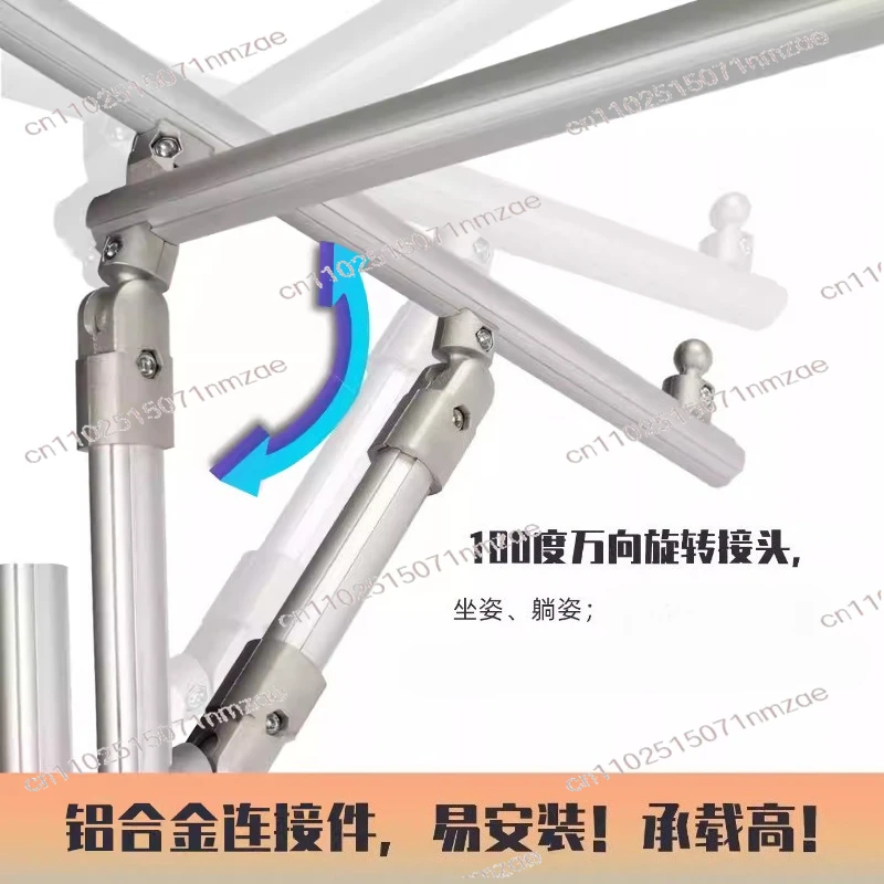 

Aluminum Alloy Reinforced Adjustable Stitch Frame Reinforced Cross-stitch Frame Bed