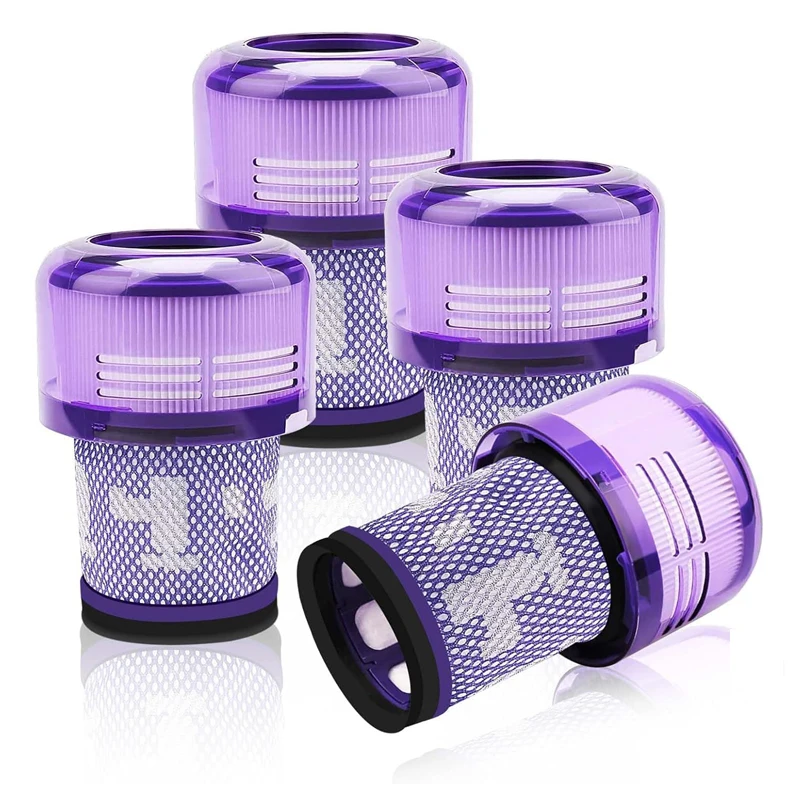 1-4 قطع من فلاتر دايسون V12 Detect Slim، فلتر بديل للمكنسة الكهربائية الرقيقة المطلقة ذات النظافة الإضافية، الجزء 971517-01 #1