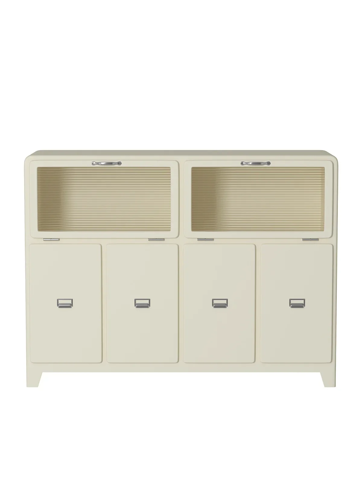 Simple retro coffee cabinet side cabinet locker home commercial multi-functional storage