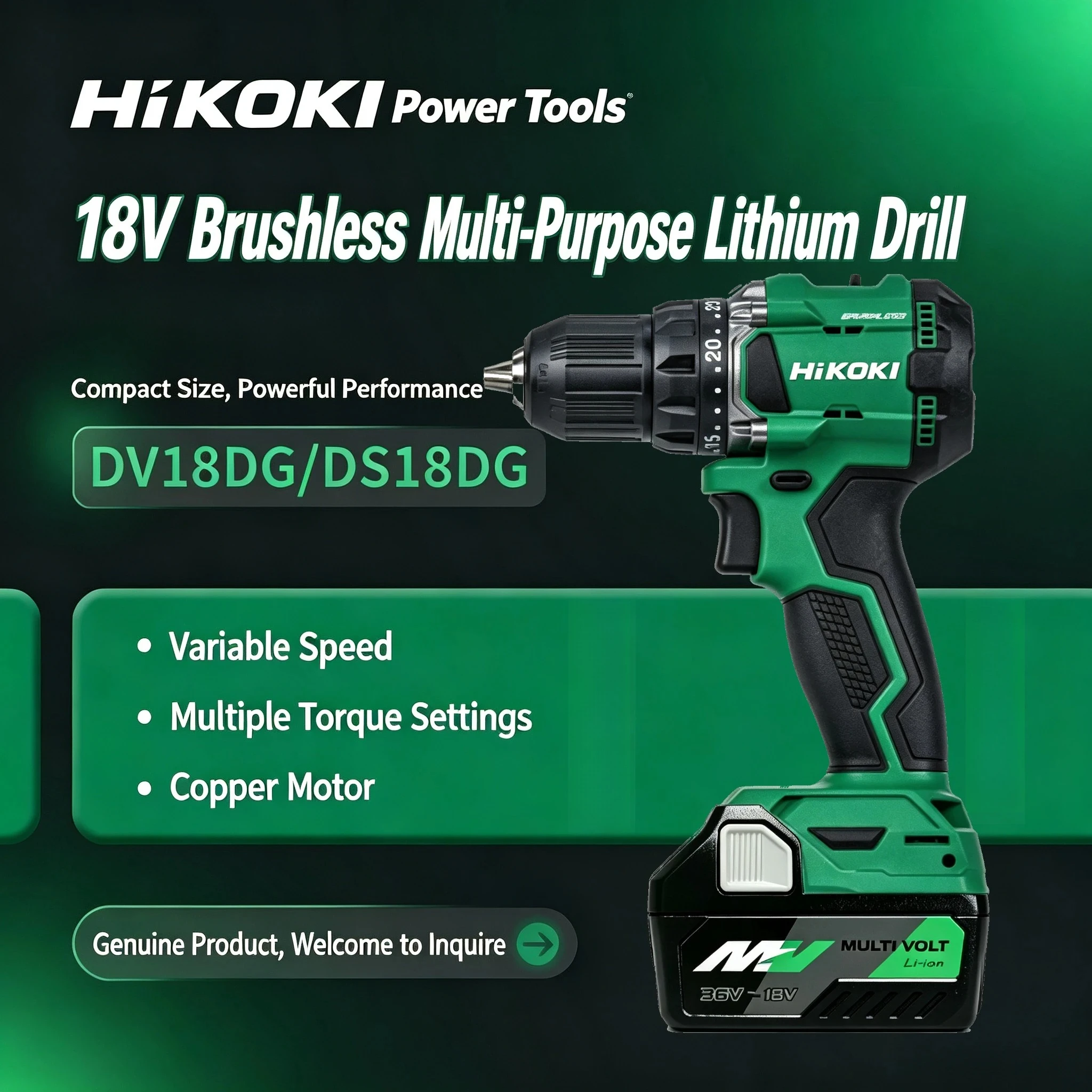 100% Genuine HiKOKI 18V Li‑ion - огляд і ціна Power Tools Hikoki