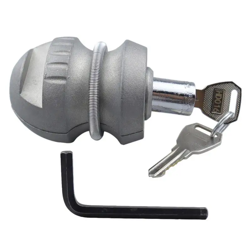 Trailer Ball Lock Universal Hitch Connector Ball Lock Zinc Alloy Connection Supplies For Boats Caravans And Trailers