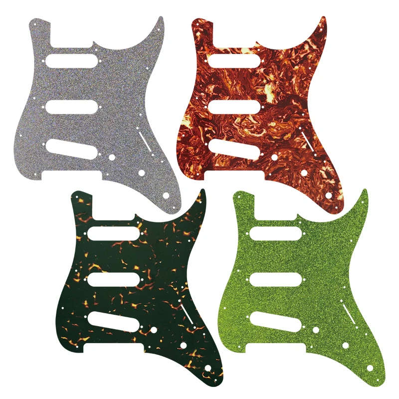 Pleroo Custom Parts-Adjust Pickguard untuk Larry Sire Carlton S7 Vintage Guitar Pickgurad Multiwarna Choice