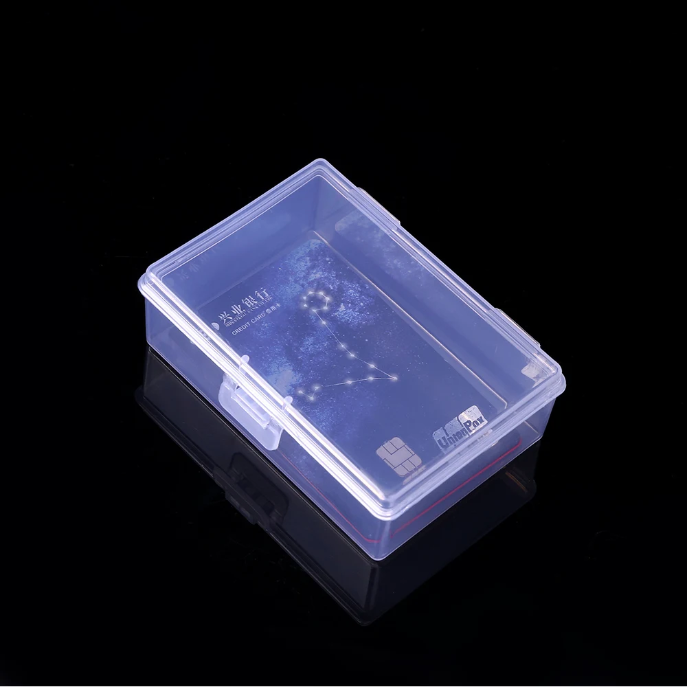 Mini Boxes Rectangle Plastic Storage Box Practical Frosted Translucent Container Toolbox Bead Jewelry Case Display Organizer