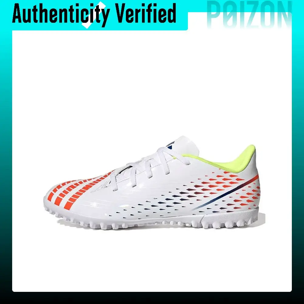 Adidas Predator Edge.4 Soccer Shoes Men's Low Top White/Red/Blue GV8526