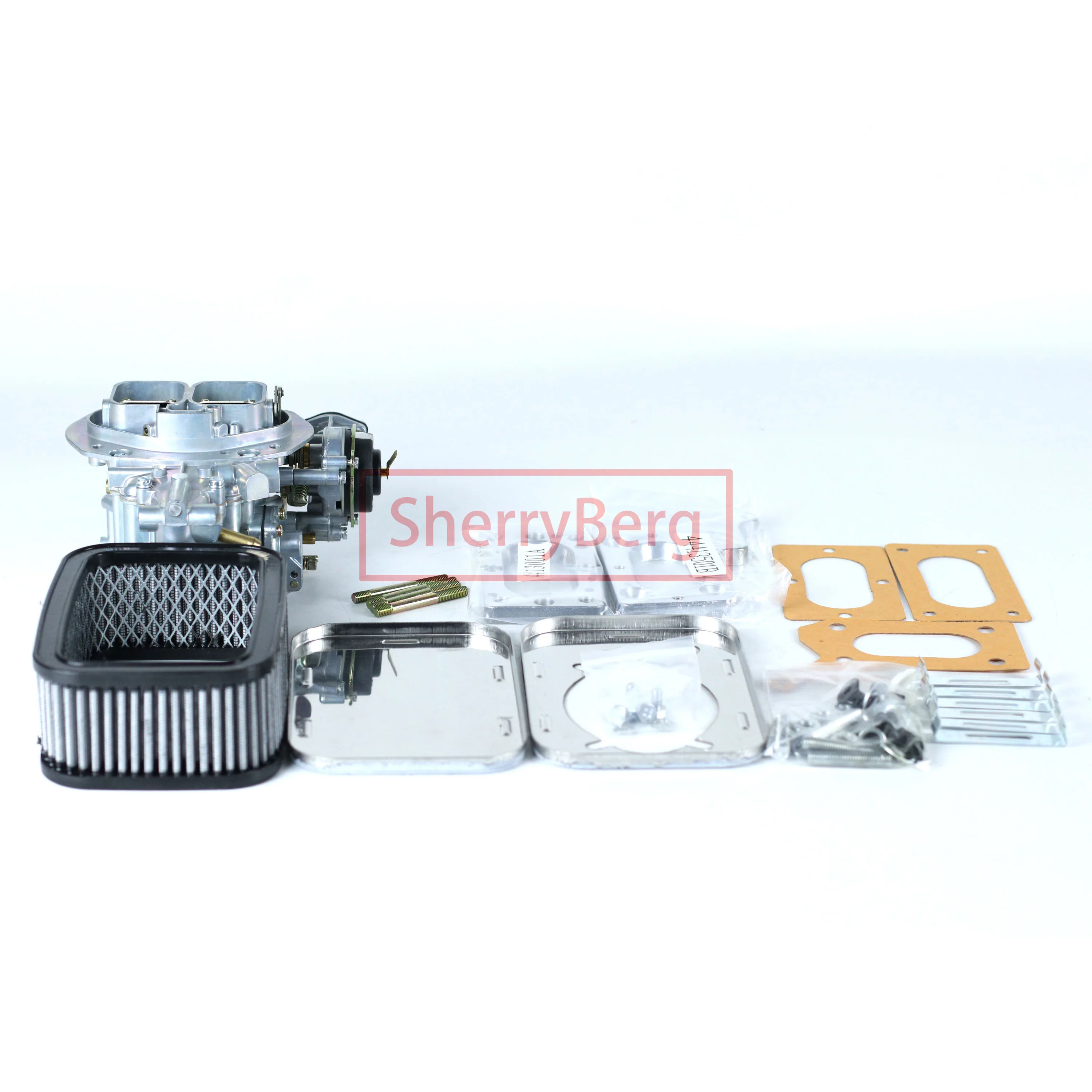 Sherry berg 32/36 dfev vergaser luftfilter adapter für mitsubishi k610 m/trans motor/k614 a/trans rep. für weber empi kit