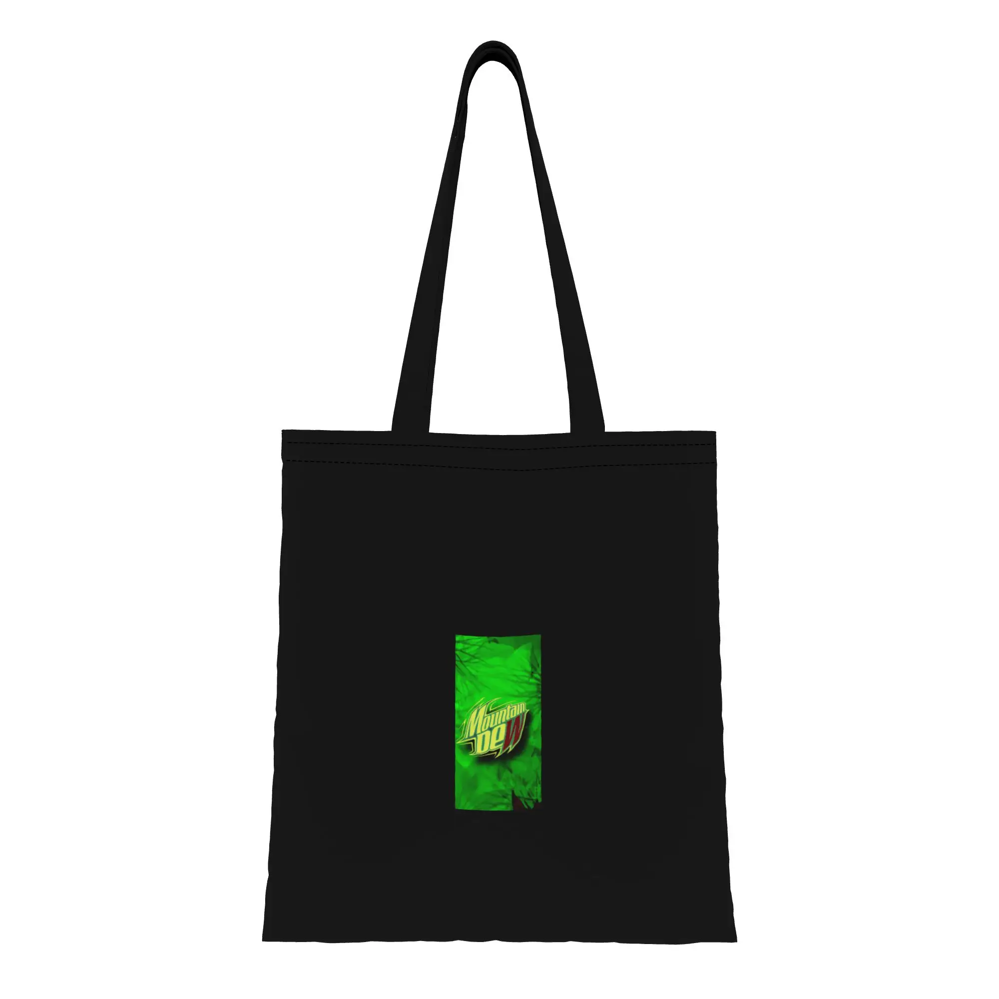 

mMountain Dew mMountain Dew Green Leaf Canvas Tote Bag Perfect for Shopping Travel Outdoor Heavy Duty Shoulder Handbag