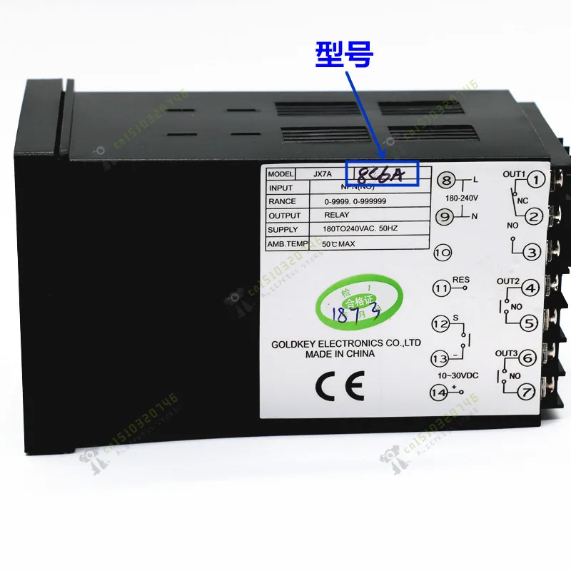 Intelligent Length Counting Controller JX72-8 JX7A-8C6A Meter Counting Device Length Counting Device