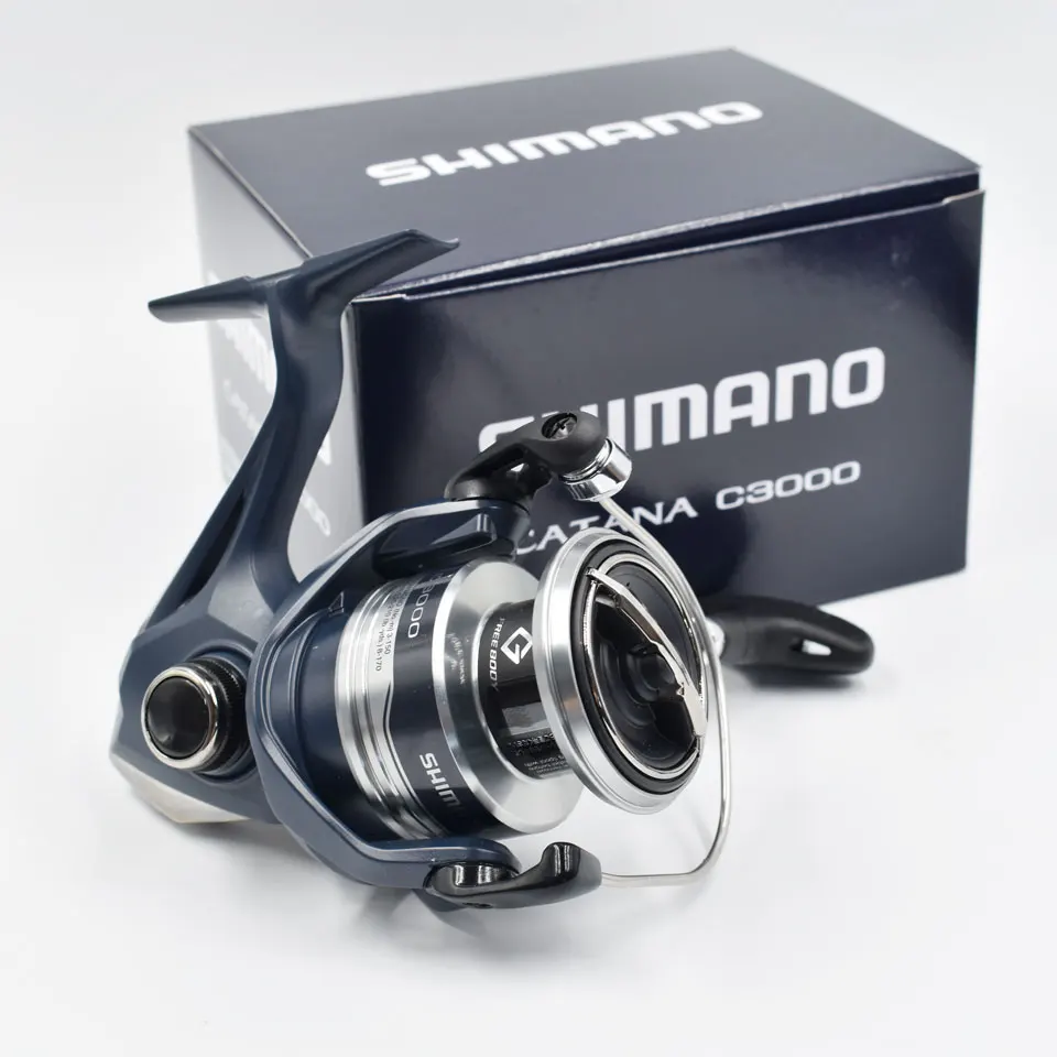 Wirująca szpula wędkarska SHIMANO CATANA 3 + 1BB metalowa szpula G-bezpłatny system zarządzania korpusem i linią napędową