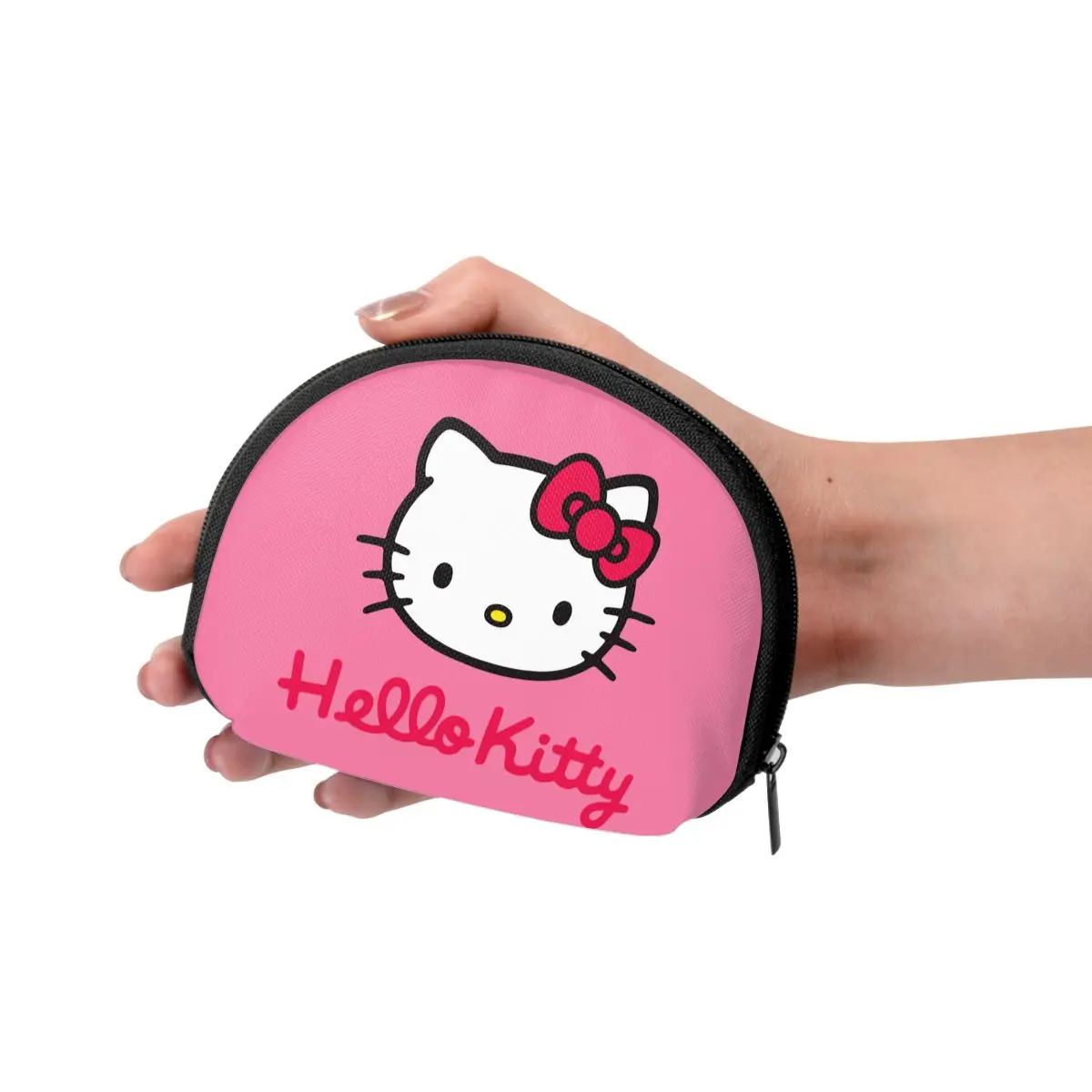 Bellissimo portafoglio Hello Kitty per ragazze bambini Fashion Sanrio Merch portamonete portamonete custodia portatile per carte d\'identità