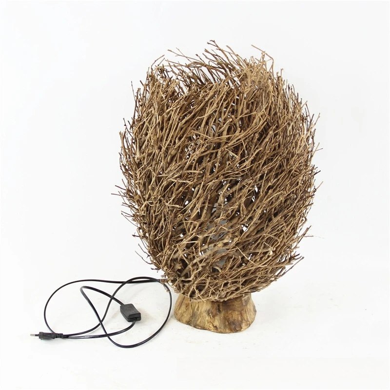 

Handmade wooden floor lamps, bed and breakfast restaurants, cafes, rotten wood tea branches, decorative lamps
